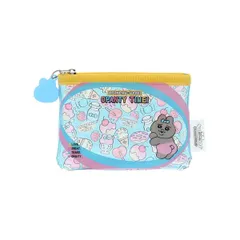 おぱんちゅうさぎ ポーチ ミニポーチ ブルー キャラクター