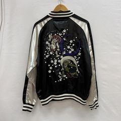 戦武×雅結 コラボ 花の慶次 ライダース トラックジャケット 中 美品