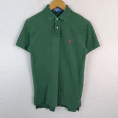 Polo by Ralph Lauren ポロバイラルフローレン ポロシャツ グリーン Sサイズ メンズ 古着 アメカジ ストリート