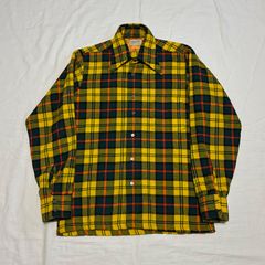 McGREGOR 1950s 1960s ウールシャツ チェック - メルカリ