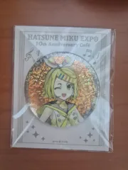 VOCALOID 初音ミク エキスポ コラボカフェ 鏡音リン 缶バッジ