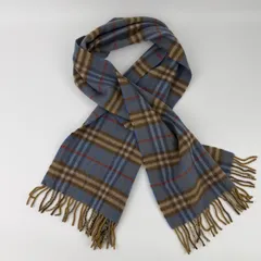 【中古】BURBERRY バーバリー ノバチェック マフラー カシミヤ マルチカラー ヴィンテージ レディース 【中古美品】HIBUOCHI VINTAGE hboc260329a01