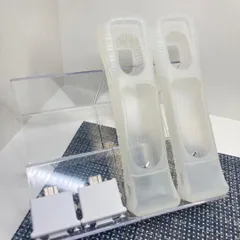 【動作確認済】Wii WiiU リモコン モーションプラス 白色 ホワイト 2個セット b