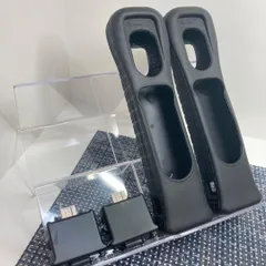 【動作確認済】Wii WiiU リモコン モーションプラス 黒色 ブラック 2個セット b