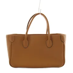 ADMJ アクセソワ Accessoires De Mademoiselle トートバッグ ハンドバッグ レザー ベージュ /AN23のサムネイル
