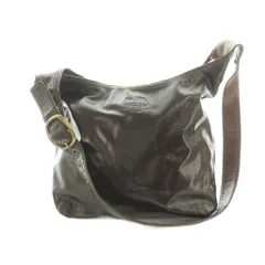 コーチ COACH ショルダーバッグ パテントレザー 光沢 茶 F12387 /MI