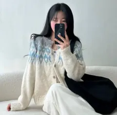 冬カーディガン/アットランス リリエンコ He.nique modimood anyonemore Autumn ハイ Classic Young & Rich ggsing