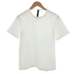 ダブルジェイケイ wjk Tシャツ 半袖 丸首 クルーネック S 白 ホワイト /JS ■ECT