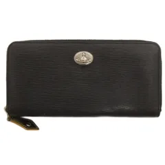 ヴィヴィアンウエストウッド Vivienne Westwood ラウンドファスナー 長財布 ロングウォレット オーブ 黒 ブラック