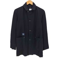 ポストオーバーオールズ クルーザージャケット カバーオール USA製 ブラック POST O'ALLS ポストオーバーオールズ クルーザージャケット