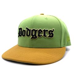 New Era 뉴에라 로스앤젤레스 다저스 HOME GAME별주 59FIFTY 베이스볼 캡 그린 베이지 Size 7 3/4 (61.5cm)
