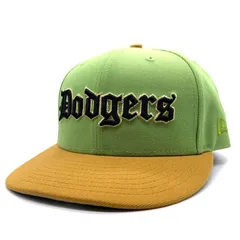 New Era ニューエラ ロサンゼルス・ドジャース HOME GAME別注 59FIFTY ベースボールキャップ グリーン ベージュ Size 7 3/4 (61.5cm)