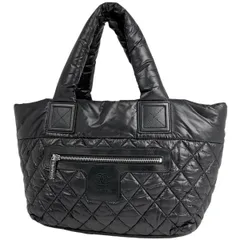 シャネル CHANEL コココクーン スモール トートバッグ ココマーク ハンドバッグ ナイロン ブラック A48610 レディース 【中古】のサムネイル