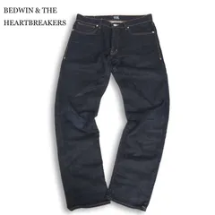 BEDWIN & THE HEARTBREAKERS ベドウィン 通年★ ストレッチ スリム スウェット デニム パンツ ジーンズ 日本製 Sz.2 メンズのサムネイル