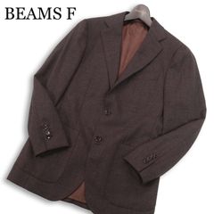 現行✨美品✨BEAMS F モヘア混 テーラードジャケット グレー ドット 46