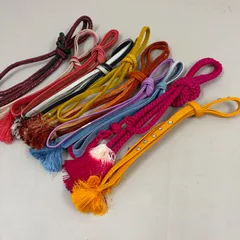 和装小物 帯締め 10点 まとめ売り リメイク材料 m-1338