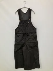 Lee リー サロペット/オーバーオール M ブラック クロップド・半端丈 コットン ストレッチ