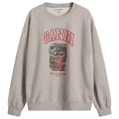 ガニー レディース アウター パーカー・スウェット クルーネック シャツ GANNIsoli Crewneck Sweatshirt Palomaのサムネイル