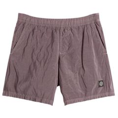 Stone Island Men's Swimwear Half Pants/Shorts Nylon Shorts Stone Island Nylon Metal Swim Shorts Purple Grey