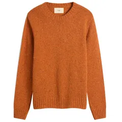 フォーク メンズ アウター ニット・セーター クルーネック Folk Chain Crew Neck Jumper Pumpkinのサムネイル