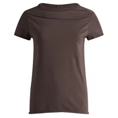 リックオウエンス レディース トップス Tシャツ クロップド Rick Owens Cropped Level TShirt Darkdustのサムネイル