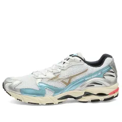 ミズノ メンズ シューズ スニーカー Mizuno WAVE RIDER 10 SPORT Sneaker White Vintage Khaki Reef Waters ホワイト
