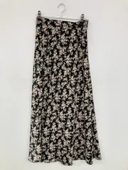 nairo ナイロ ロングスカート S ブラック