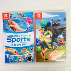 Switchソフト  NINTENDO SWITCH SPORTS スイッチスポーツ / リングフィットアドベンチャー Ring Fit セット  動作品