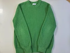 3) ステディ エブリウェア クルー ネック コットン リップ ニット