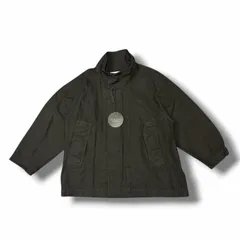参考上代43780円 未使用 VOAAOV 23SS HEAVY OXFORD BLOUSON オックスフォードブルゾン ヴォアーブ VOBZ-N11 ブラック 0 （12569M）