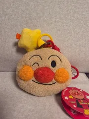 新品) アンパンマン ポーチ キーホルダー コインケース ぬいぐるみ ジャムおじさん、カレーパンマン、食パンマン、バイキンマン