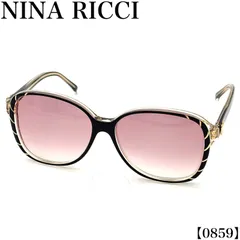 ニナリッチ NINA RICCI アイウェア Eyewear サングラス Sunglasses メガネ eyeglasses レディース Ladies クリーニング済 Cleaned フランス 1024 N ヴィンテージ スクエア  00s y2k 0859のサムネイル