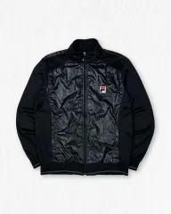 FILA フィラ グロシー トラックジャージ ブラック