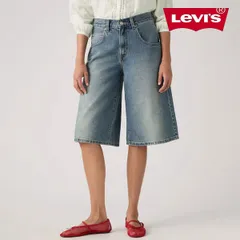 【即納】 Levi's リーバイス ボトムス スーパーバギージョーツ ミディアムインディゴ ハーフパンツ デニム ジーンズ 005dt-0002