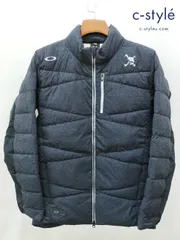 B475 [人気] OAKLEY オークリー ダウンジャケット M ブラック系 ゴルフウェア SKULL EXALT DOWN JACKET 2.0 FOA404242 | ★