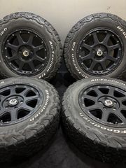 ☆Weds KEELER 16インチ 7J +5 139.7 6H アルミホイール 4本 ランクル 