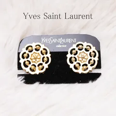 Yves Saint Laurent イヴサンローラン　イヤリング　ゴールド
