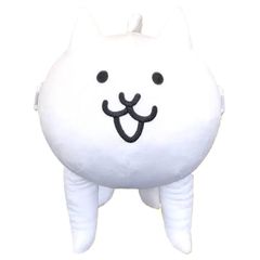 [신품] 냥코 대전쟁 BIG 봉제인형 (고양이 피쉬) H31 사이즈 1