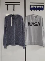 H&M NASA スウェット + フードTシャツ セット