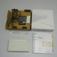 ニンテンドーDS Lite クリスタルホワイト　動作確認済　QA8150