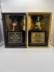 サントリーウイスキー ローヤル12年 3本まとめ売り 全て箱あり 古酒