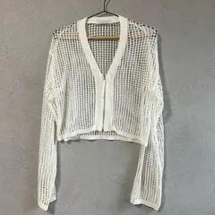 【PAGEBOY】ZIPメッシュカーディガン　Fサイズ