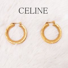未使用級✨ セリーヌ ピアス アシメントリック ゴールド 046 - メルカリ