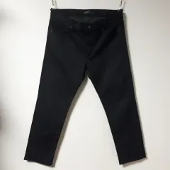 33/ユニクロ 春 秋 연블랙 スリムフィット デニム/33-519
