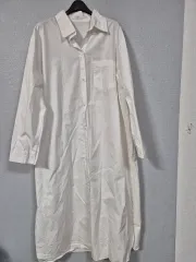 SHA SHA シャツ型 長袖ONE PIECE