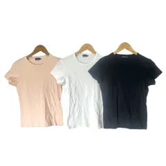 ラルフローレン RALPH LAUREN Tシャツ カットソー 3点セット まとめ 半袖 M ピンク ブラック ホワイト ■GY06