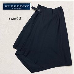 □極美品□BURBERRY LONDON バーバリーロンドン レザーサイド