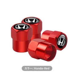 HONDA　エアバルブキャップ　　レッド
