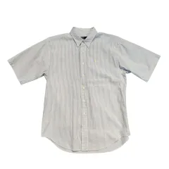 ポロラルフローレン シアサッカー 半袖 シャツ