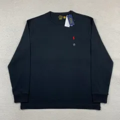 ポロラルフローレン 新モデル ポニーロゴ クラシックフィット ヘビーウェイト ジャージ ロングスリーブ Tシャツ